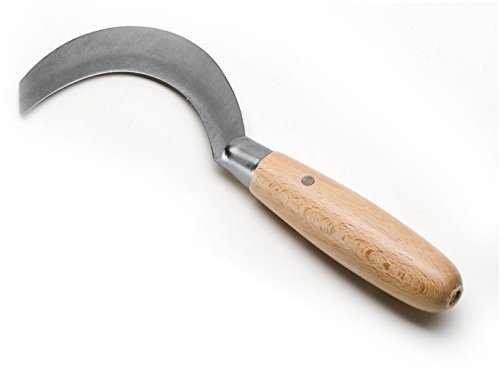 AUSONIA - 33215 REBMESSER GARTENMESSER 21 CM MIT HOLZGRIFF