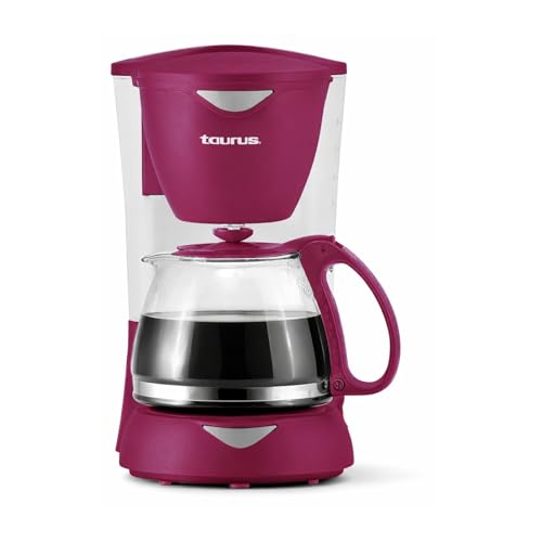 Opiniones y reviews de productos taurus para comprar online. 47 Cafetera Taurus, C6T, Capacidad de 6 Tazas, Color Guinda, Modelo C6T-CLEAR-ROJ