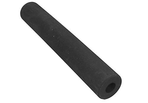 Jigging world EVA Foam Grips for Custom Rod Building (Solid Black, 1 Piece of 7
