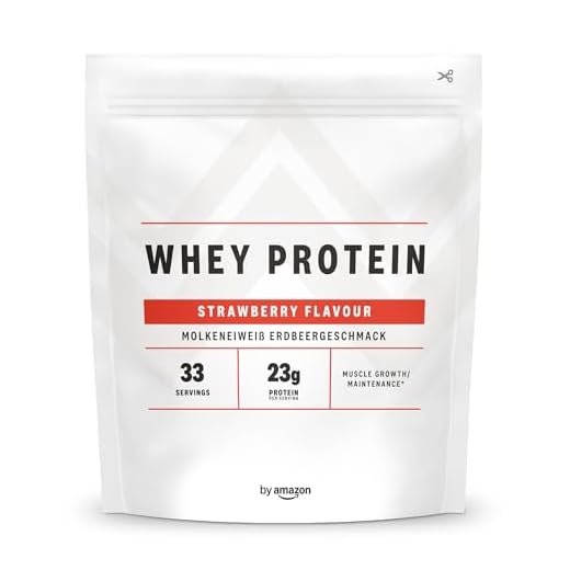 PBN Whey Protein / Molkeeiweißpulver, 1 kg Erdbeere