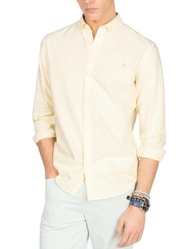 Chemise Oxford Homme HARPER & NEYER avec Finition Bouton Bas Haut de Gamme