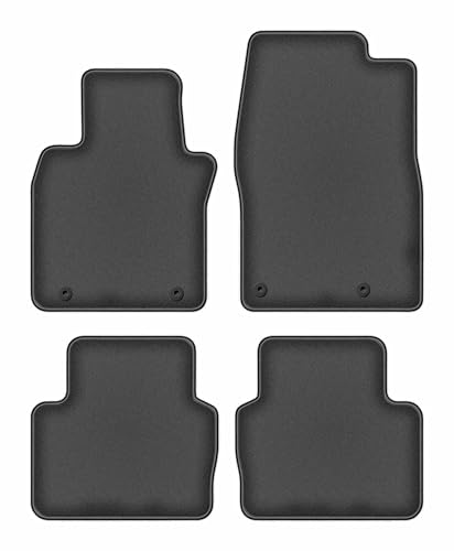 Tapis Mazda 3 IV berline polyamide graphite caoutchouc 2019