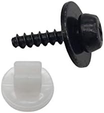 AIB2C 12 pcs Engine Undertray Cover Torx Head Screw Trim Clips Grommet Kit for Ford Focus Fiesta