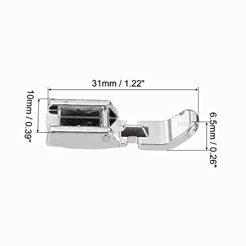 Set de 5 prensatelas para máquina de coser miniatura 2