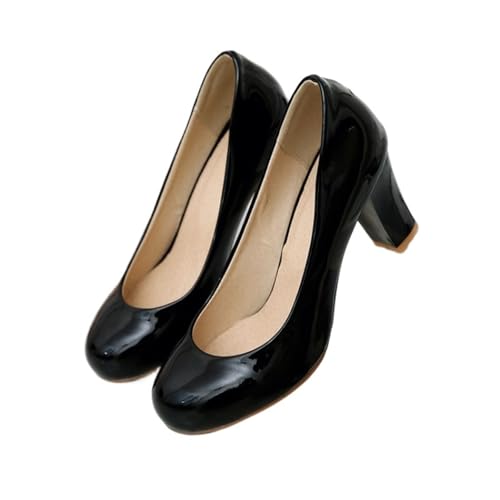 Escarpins à talons hauts rouges grande taille 39 confortables - 4