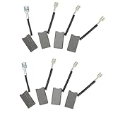 Lecreatekit 8-teiliges Kohlebürsten-Set für Dewalt DW368 DW708 DW716 Gehrungssägen, Ersatzteil 381028-02 381028-08