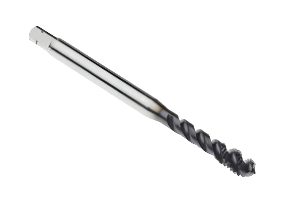 Seco MTH-M10X1.50ISO6HX-BC-P003 03000009 HSS Machine, Helix Flute Tap for Blind Holes, Non Coolant, for Steel Material, M10 x 1.5 mm, HSS-E-PM, AlTiN, Right Hand Cut, 39 mm, 3 Flute, Semi-Bottoming