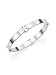 Tory Burch Logo Station Bangle Bracelet - Tory Silver 8847