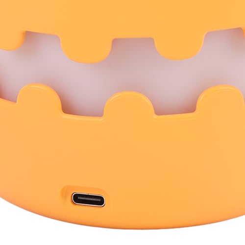 Lámpara de mesa de noche calabaza LED recargable táctil miniatura 6