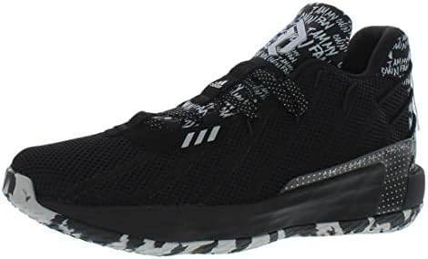 Tênis Adidas Dame 7 – Unissex de Basquete, Core Black-silver