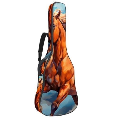 Sac pour guitare acoustique multicolore idéal pour vos déplacements