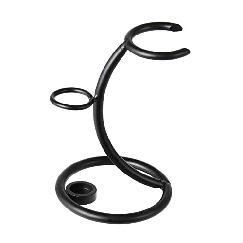 Chiclits Technology 2 in1 Holder for Men Shaving Tool Compact Curved Shaving Brush Manual Razor Stand Holders Beard Clean Shaver Stainless Steel