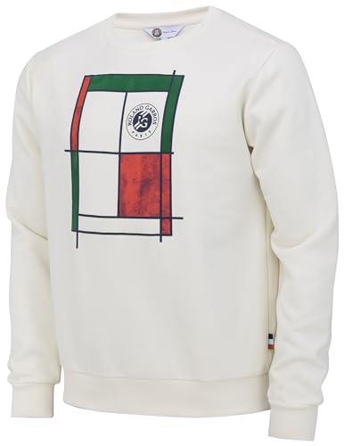 Roland Garros Sweatshirt, offizielle Kollektion – Herrengröße M Roland Garros Sweatshirt, offizielle Kollektion – Herrengröße M