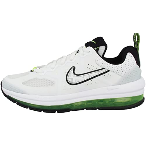 Nike Air Max Genome, Gymnastikschuh, White/Black/Volt/Pure Platinum,