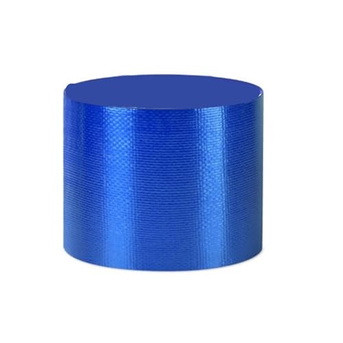 Bâche réparation fibre tissu PE bleu pour auvent de camping et remorque