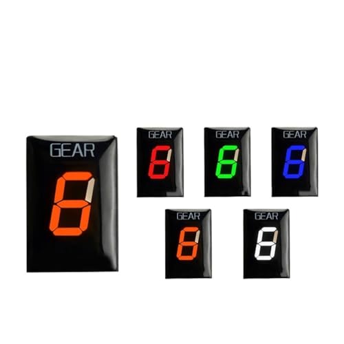 Indicateur de rapport engagé à affichage LED blanc pour Kawasaki 650R