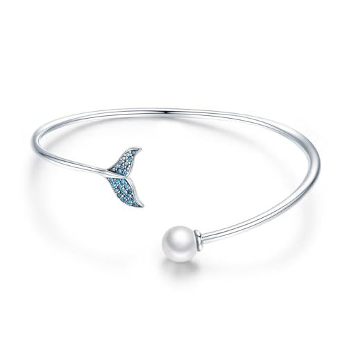 Bracelet queue de sirène perle bleue Uonlytech idéal pour vos voyages