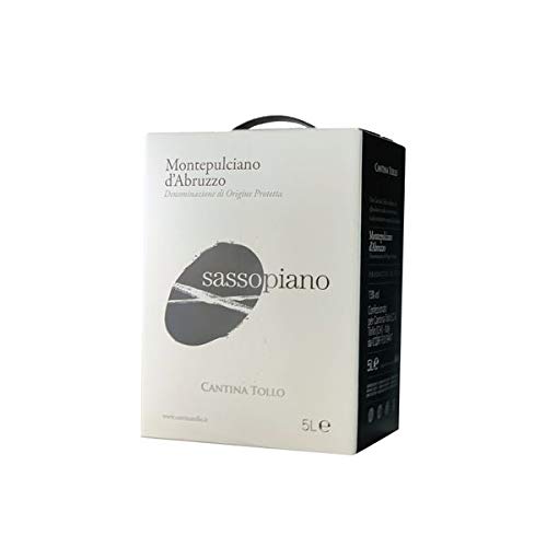 Rotwein Italien Montepulciano d´Abruzzo Sassopiano Bag in Box trocken (1x5L)
