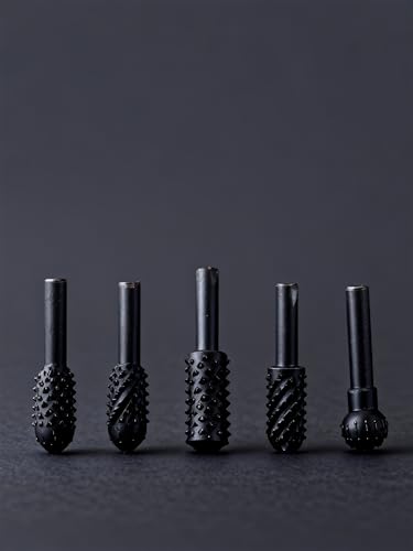 Set de fresas rotativas para madera 5 piezas miniatura 4