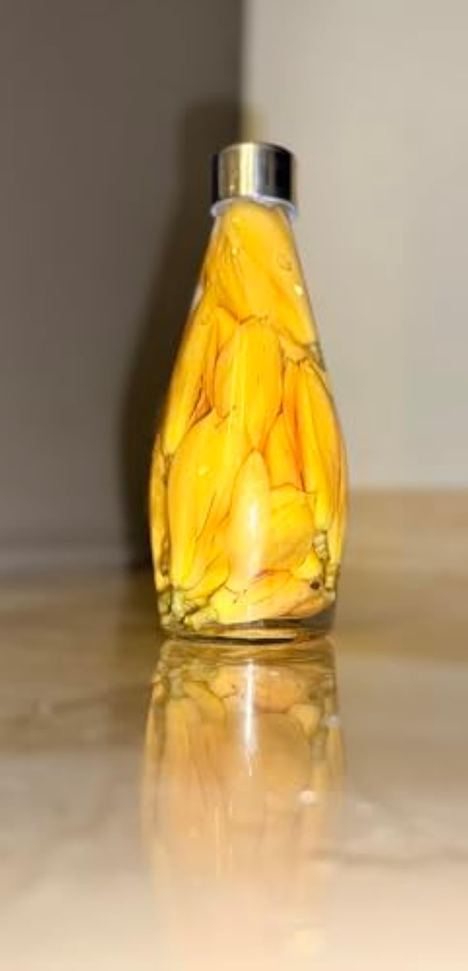 Preserved Fresh Chafa Flower Decor Bottle