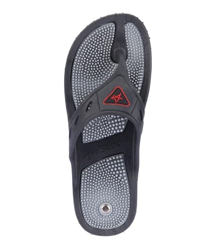 Image of Acupressure and Magnetic Therapy Accu Paduka Slippers, Full Body Blood Circulation Slippers, Foot Massager, Natural Slippers for Men, Women and Unisex