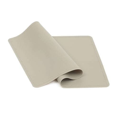 Calphalon Orbit 16.5 x 11 Inch Heat Resistant Kitchen Prep and Baking Mat - Taupe