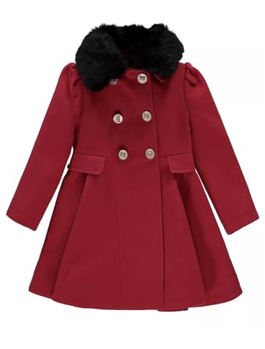 Rothschild Big Girls Princess Coat Scarlet Red L, 14