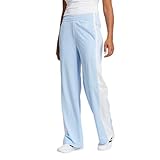 Adidas Women's Tricot 3-Stripes Fashion Track Pants, Blue/White, XX-Large