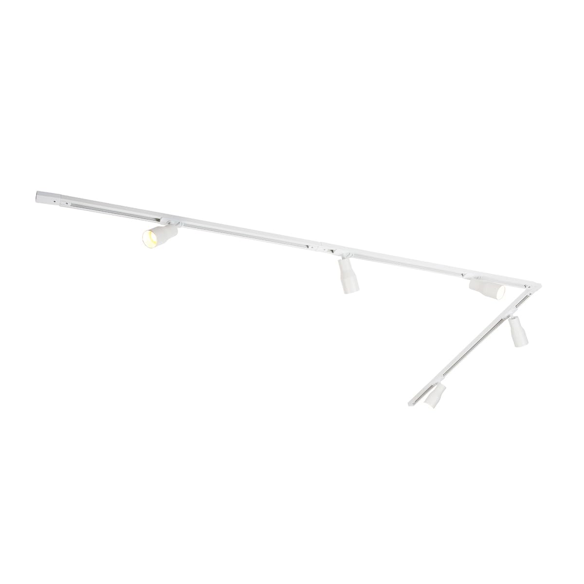 Qazqa set illuminazione a binario moderno bianco 312.6cm Iconic Kohua