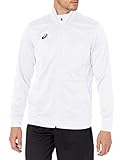 ASICS Team Tricot Warm Up Jacket, Team White, Small