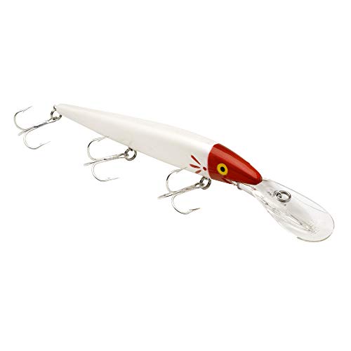 Cotton Cordell Deep Diving Red Fin - Pearl/Red , 5/8 Oz #TOP1