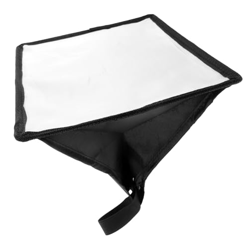BELLIFFY Camera Flash Diffuser Flash Diffuser Softbox Flash Diffuser Light Shield Softbox for Camera Flash Lights Camera Light Diffuser Softbox Portable Camera Flash Soft Cloth