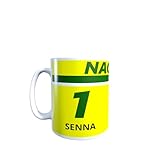 SENNA Mug pilote de Formule 1