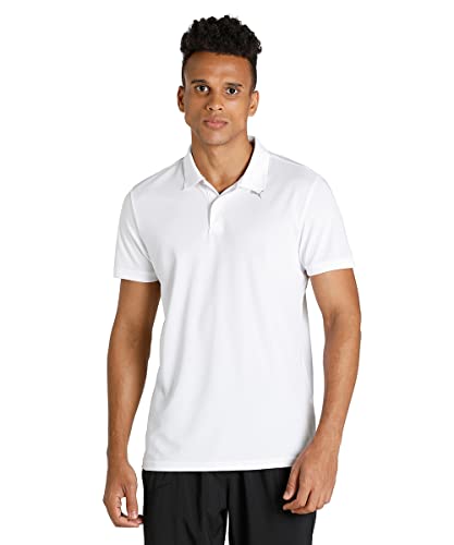 Image of Puma Men's Solid Regular Fit Tops