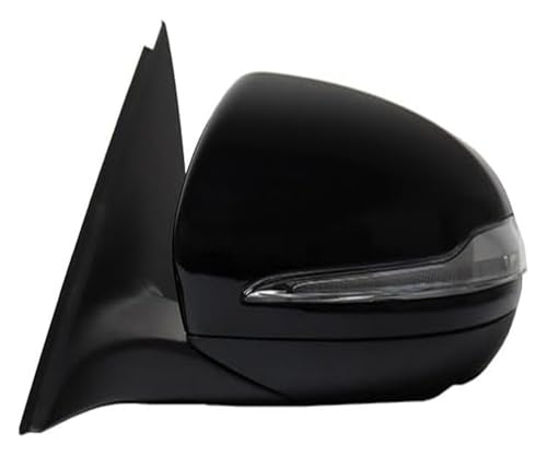 Rétroviseurs extérieurs pour Mercedes Benz W205 Classe C 2014-2018 noir gauche et droite