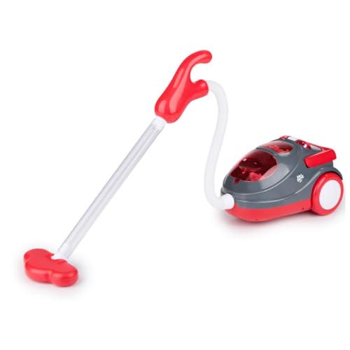 Dirt Devil Spielzeug Staubsauger mit Schlauch und Soundeffekten - Kinderstaubsauger mit Wirbelnden Partikeln - Rollenspiel Spielzeug für Jungen und Mädchen ab 3 Jahre - 88 x 15 x 12,5 cm - Rot/Grau Dirt Devil Spielzeug Staubsauger mit Schlauch und Soundeffekten - Kinderstaubsauger mit Wirbelnden Partikeln - Rollenspiel Spielzeug für Jungen und Mädchen ab 3 Jahre - 88 x 15 x 12,5 cm - Rot/Grau