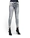 Produktbild G-STAR RAW Womens 3301 Mid Waist Skinny Ripped Ankle Jeans, Faded Seal Grey A634-C274, 33W / 32L