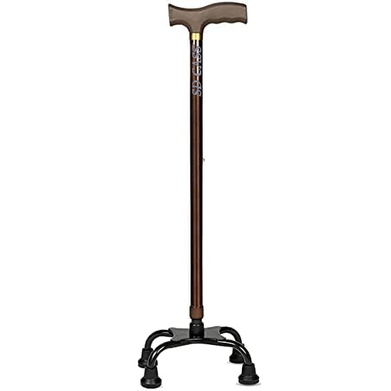 4 Leg Aluminum Walking Stick for Old Age People, Senior Citizen & Patients Walking Stick for men/women/old age people (B0CK61QM1V) Amazon Price History, Amazon Price Tracker