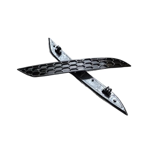 Grilles calandre avant en nid d'abeille noir avec inserts Golf GTD