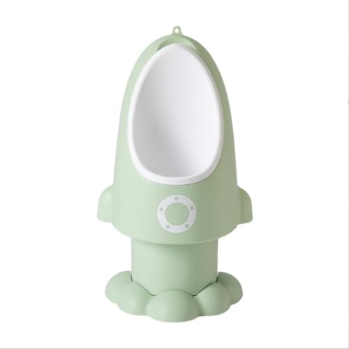 LumoLight おまる 便器トイレトレーニング 小便器 自立式 取り外し可能 取り付け簡単 男の子用 (グリーン)