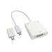 CY Micro USB MHL to VGA with Audio & Power for Galaxy S5 S4 S3 S2 Note3 Note2 I9600 I9500 I9300 N7100 N9000 I9100