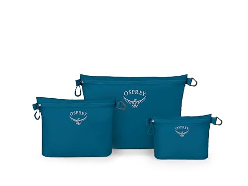 Osprey Ultralight Zipper Pouch Set, Waterfront...