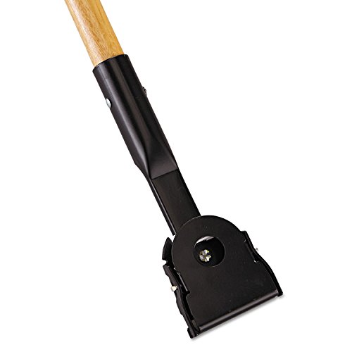 Rubbermaid Commercial M116 Snap-On Dust Mop Handle, 1 1/2 dia x 60, Natural - Thumbnail 2