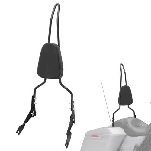 Sissy bar Harley Touring sella passeggero staccabile nero 2009-2023