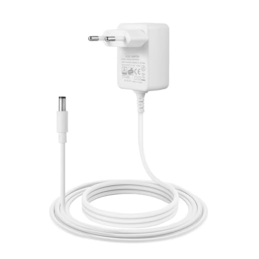 Fuente de Alimentación 9V 1A para Pedal de Guitarra, Negativo Interno y Positivo Externo Adaptador de Corriente Transformador Cargador de Pared para Efectos de Bajo y Guitarra, 9V Casio Teclado, etc