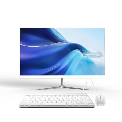 Image of 23.8 inch All-in-One Business Desktop Computer, i5-2520M,16GB RAM,1TB SSD,Windows 10 Pro,Mouse,Keyboard,WiFi,Bluetooth