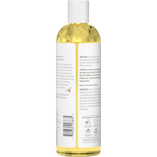 Burt's Bees Baby Fragrance Free Shampoo and Wash, 12 fl. oz., 3 Pack - image 9