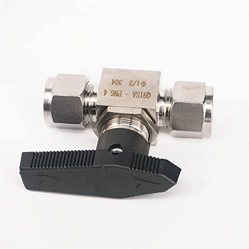 Vanne à bille en acier inoxydable SS304 de haute conductivité 1/2"
