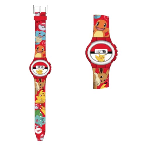 RELOGIO DIGITAL INFANTIL POKEMON