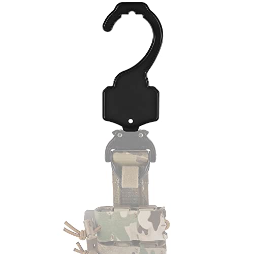 Tactical Gürtel Aufhänger Haken für Cobra Schnalle Gürtel/Display Organizer Schnalle Einsatz Jagd Militär Kampf Gürtel Haken Zubehör (2pcs)